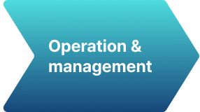 Operation &
              management